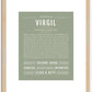 Virgil | Name Art Print