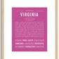 Virginia | Name Art Print