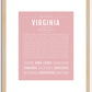 Virginia | Name Art Print