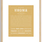 Virginia | Name Art Print