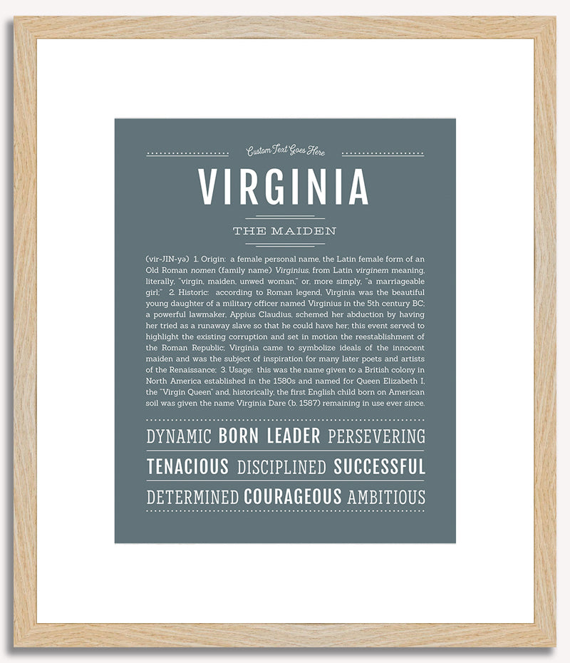 Virginia | Name Art Print