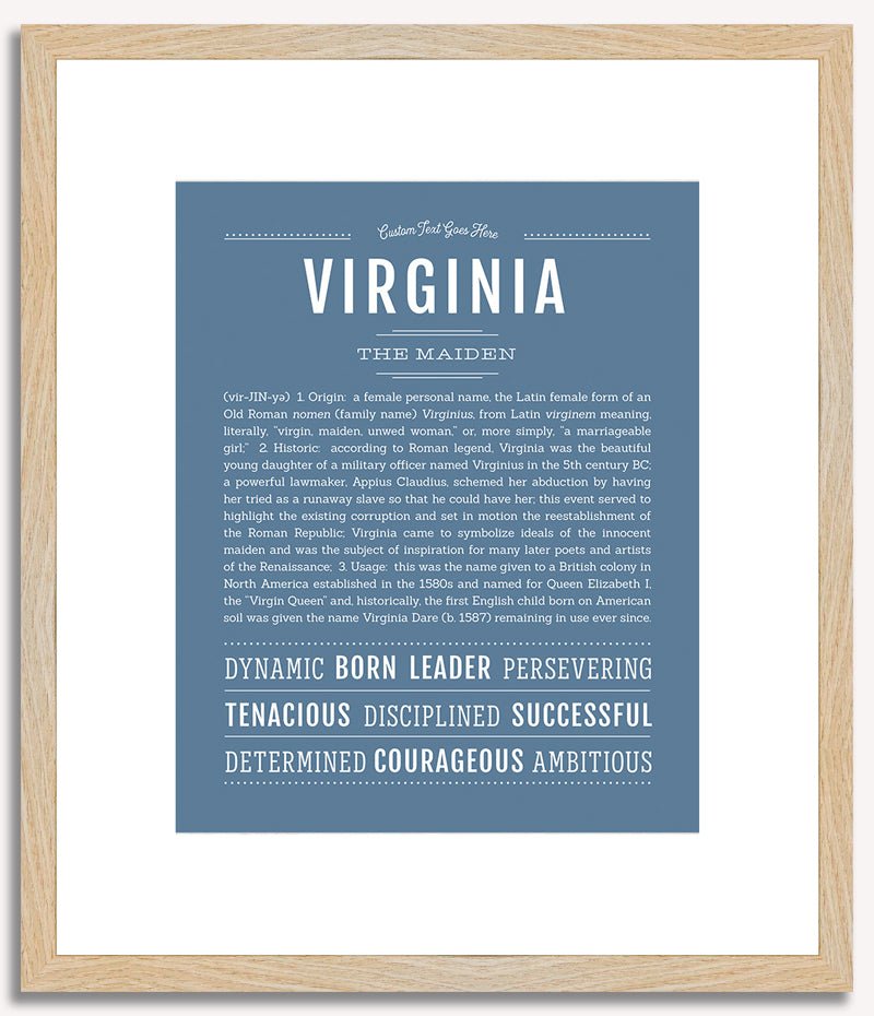 Virginia | Name Art Print