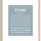 Viviana | Name Art Print