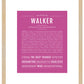 Frame Options | Dark Pink | Maple Frame, Matted