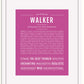 Frame Options | Dark Pink | White Frame, Matted