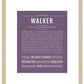 Frame Options | Deep Purple | Maple Frame, Matted
