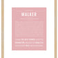 Frame Options | Dusty Rose | Maple Frame, Matted