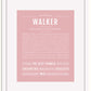 Frame Options | Dusty Rose | White Frame, Matted