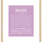 Frame Options | Lilac | Maple Frame, Matted