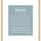 Frame Options | Powder Blue | Maple Frame, Matted