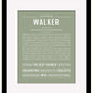 Frame Options | Sage | Black Frame, Matted