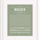 Frame Options | Sage | White Frame, Matted