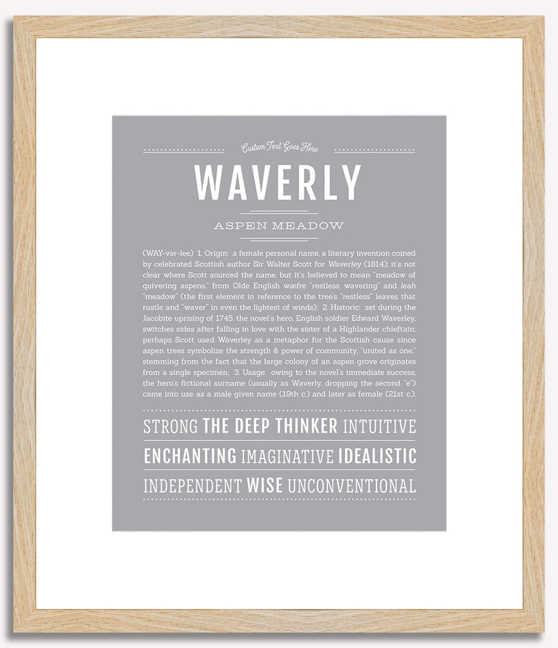 Waverly | Name Art Print