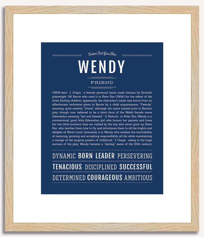 Wendy | Name Art Print