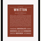 Frame Options | Bordeaux | Black Frame, Matted