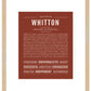 Frame Options | Bordeaux | Maple Frame, Matted