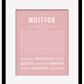 Frame Options | Dusty Rose | Black Frame, Matted
