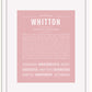Frame Options | Dusty Rose | White Frame, Matted