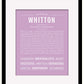 Frame Options | Lilac | Black Frame, Matted