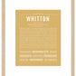 Frame Options | Matte Gold | Maple Frame, Matted