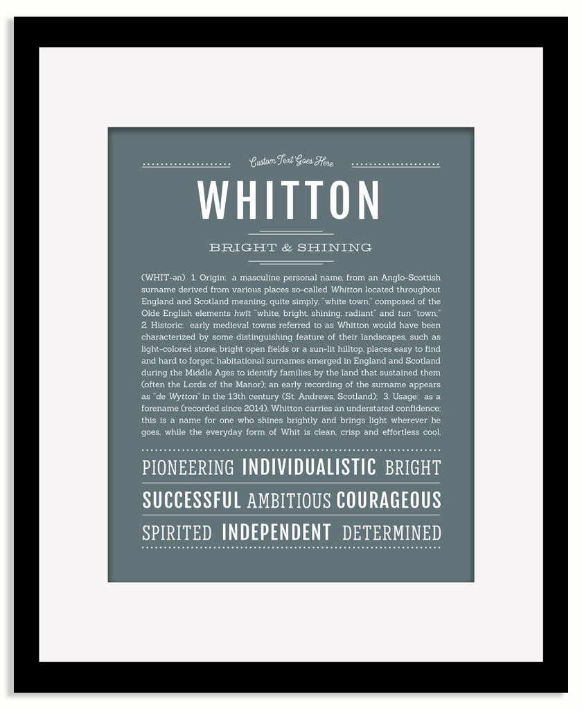Frame Options | Night Rendezvous | Black Frame, Matted