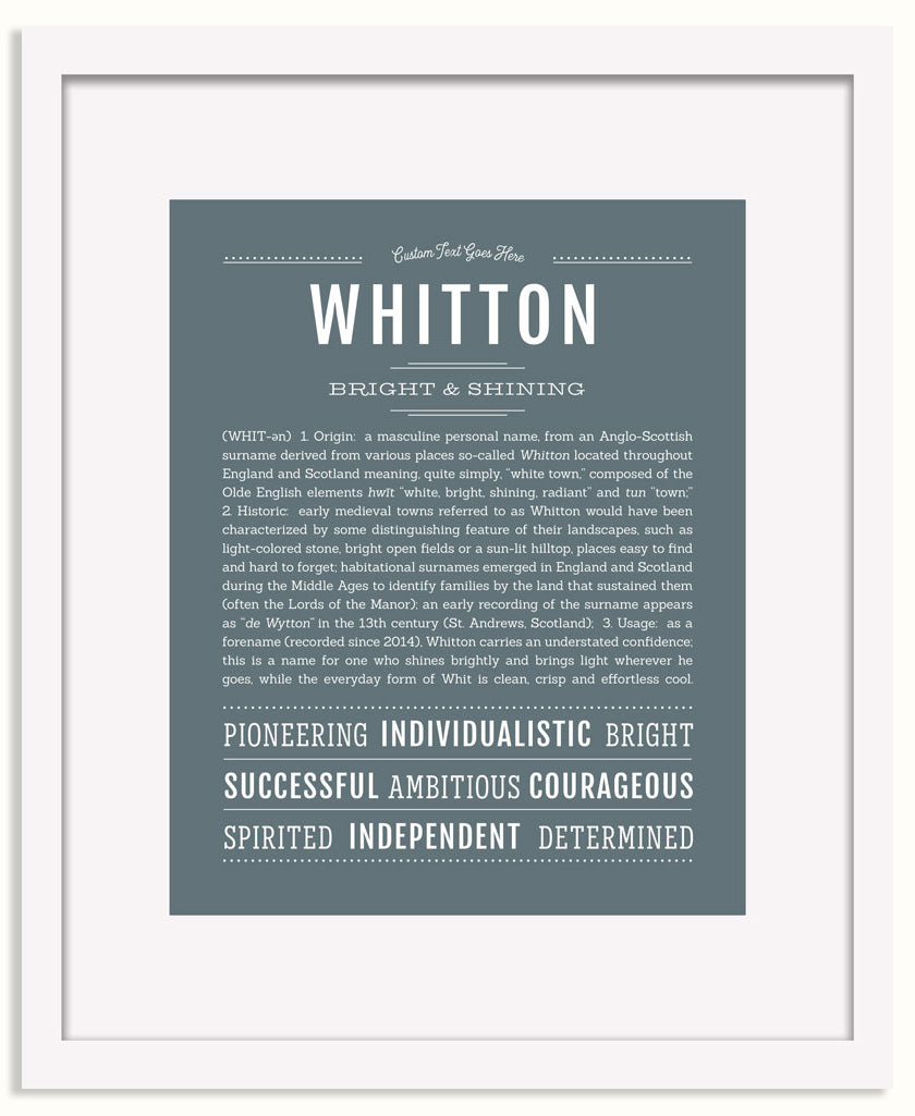 Frame Options | Night Rendezvous | White Frame, Matted
