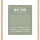Frame Options | Sage | Maple Frame, Matted
