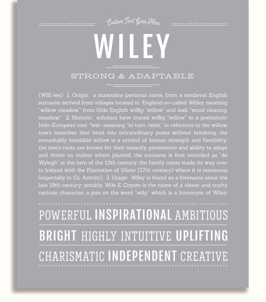 Frame Options | Light Gray | No Frame