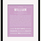 Frame Options | Lilac | Black Frame, Matted