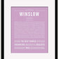 Frame Options | Lilac | Black Frame, Matted