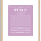 Wrenley | Name Art Print