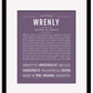 Wrenly | Name Art Print