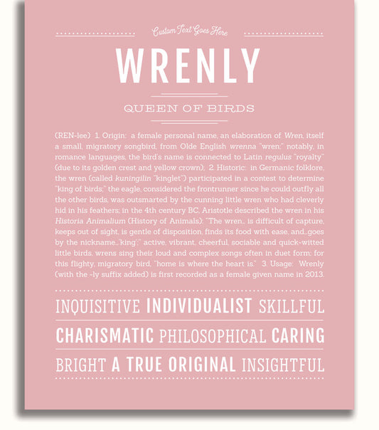 Frame Options | Dusty Rose | White Frame, Matted