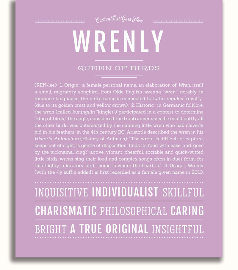 Frame Options | Lilac | White Frame, Matted