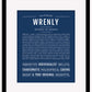 Wrenly | Name Art Print