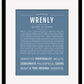 Wrenly | Name Art Print