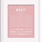 Frame Options | Dusty Rose | White Frame, Matted