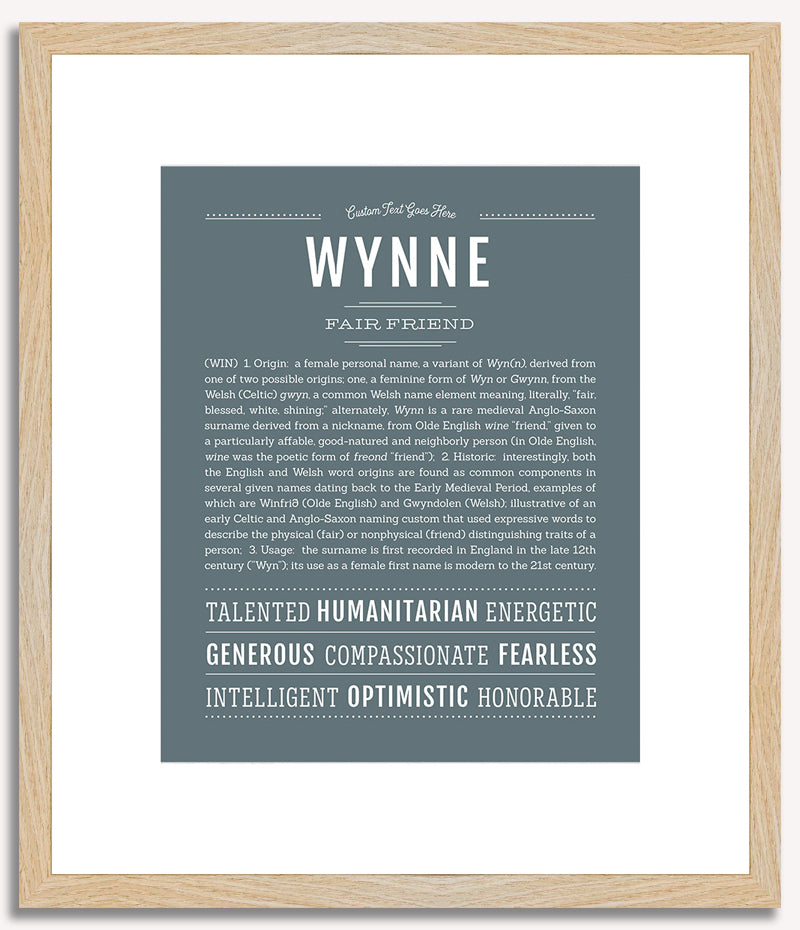 Wynne | Name Art Print