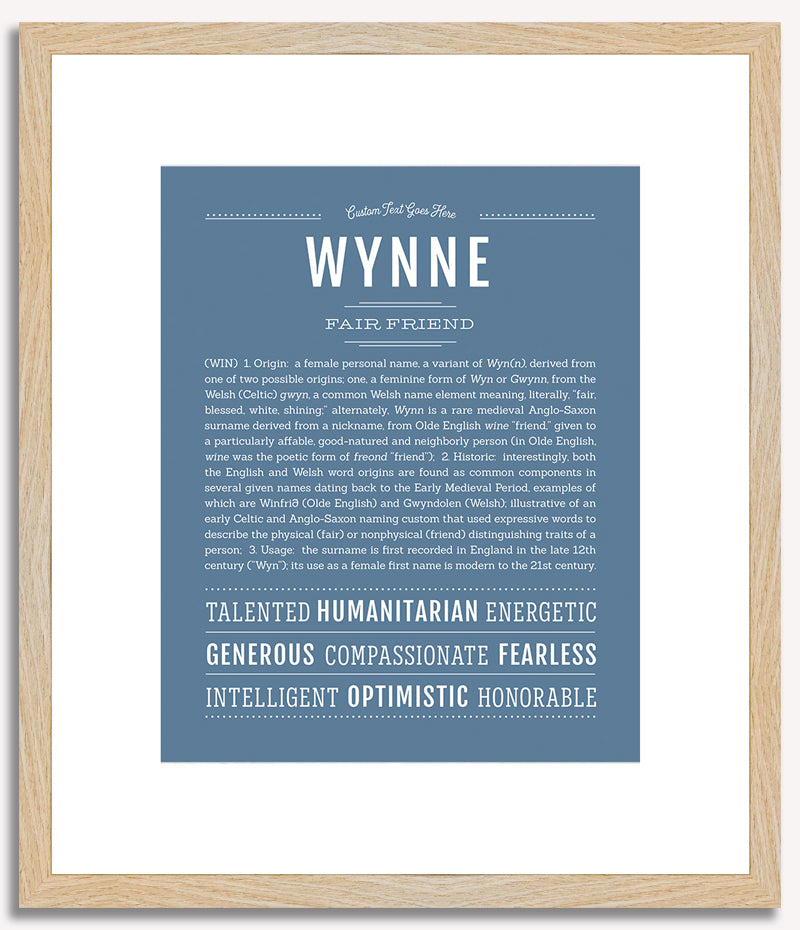 Wynne | Name Art Print