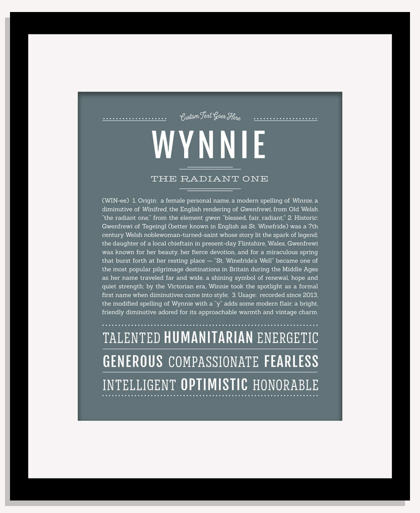 Wynnie | Name Art Print