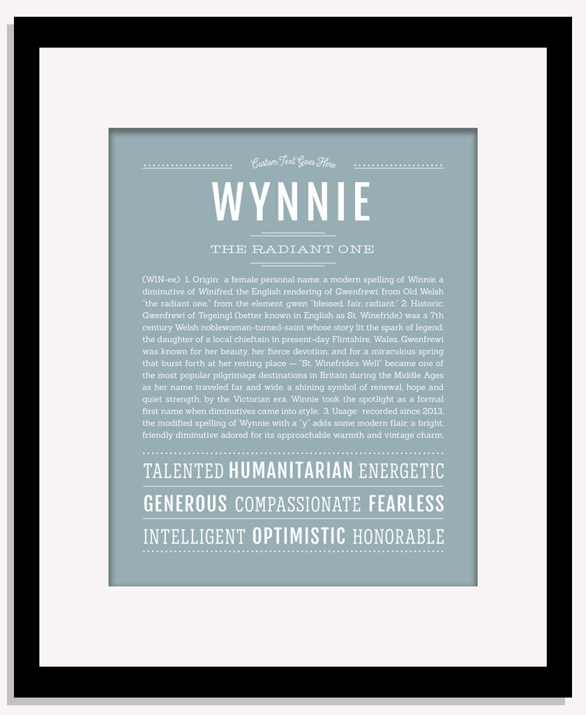 Wynnie | Name Art Print