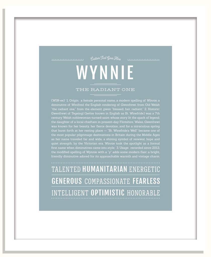 Wynnie | Name Art Print