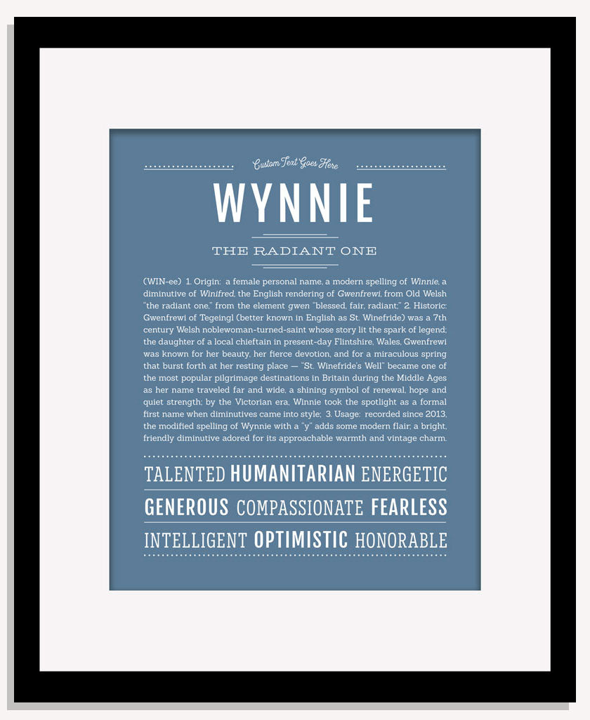 Wynnie | Name Art Print