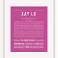 Frame Options | Dark Pink | White Frame, Matted