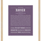Frame Options | Deep Purple | Maple Frame, Matted