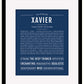 Frame Options | Midnight Blue | Black Frame, Matted