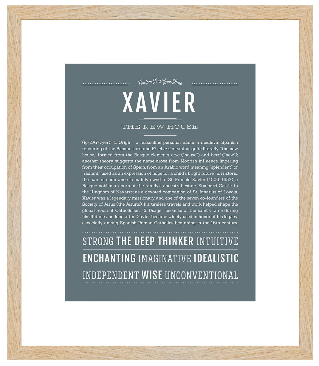 Frame Options | Night Rendezvous | Maple Frame, Matted