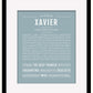Frame Options | Powder Blue | Black Frame, Matted