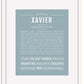 Frame Options | Powder Blue | White Frame, Matted