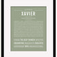 Frame Options | Sage | Black Frame, Matted